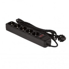 Мережевий фільтр живлення LogicPower LP-X5, 3.0m Black (9590) Мережевий фільтр живлення LogicPower LP-X5, 3.0m Black (9590)