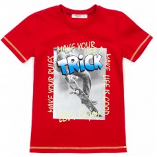 Футболка дитяча Breeze "TRICK" (15692-140B-red) Футболка дитяча Breeze "TRICK" (15692-140B-red)