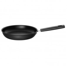 Сковорода Fiskars Hard Face, 24см, покриття Optiheat, алюм., індукція, чорний