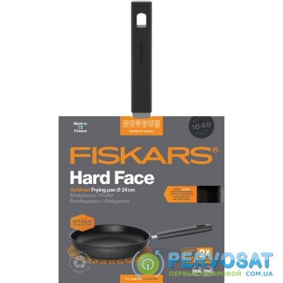 Fiskars Сковорода Hard Face OPTIHEAT 24 см
