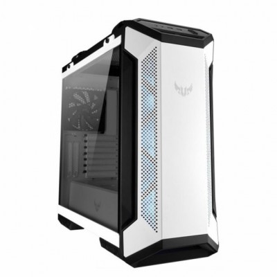 Корпус ASUS TUF Gaming GT501 White Edition, без БП, 2xUSB3.1, 3x120mm RGB Fans, 1x140mm, Tempered Glass side, EATX, White