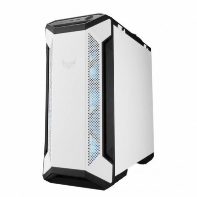 Корпус ASUS TUF Gaming GT501 White Edition, без БП, 2xUSB3.1, 3x120mm RGB Fans, 1x140mm, Tempered Glass side, EATX, White