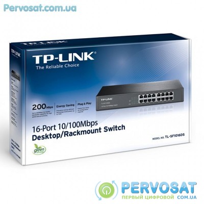 Коммутатор сетевой TP-Link TL-SF1016DS