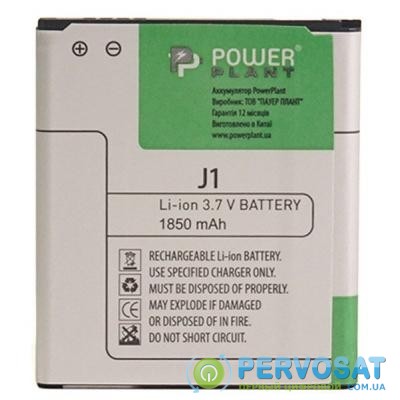Аккумуляторная батарея для телефона PowerPlant Samsung Galaxy J1 (EB-BJ100CBE) 1850mAh (SM170203)