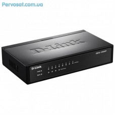 Комутатор мережевий D-Link DES-1008P Комутатор мережевий D-Link DES-1008P