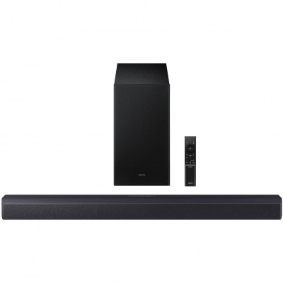 Саундбар Samsung HW-B450F 300Вт, 2.1, BT, USB, HDMI-ARC, саб, DTS Dolby 2ch, чорний