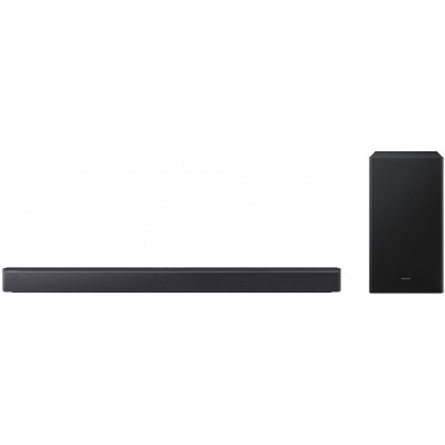 Саундбар Samsung HW-B450F 300Вт, 2.1, BT, USB, HDMI-ARC, саб, DTS Dolby 2ch, чорний
