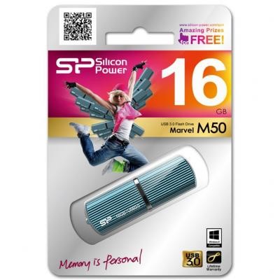 USB флеш накопитель Silicon Power 16GB MARVEL M50 USB 3.0 (SP016GBUF3M50V1B)