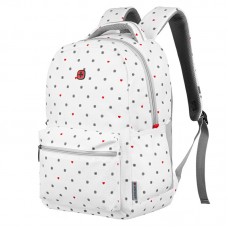 Рюкзак для ноутбука Wenger Colleague 16", (білий з сердечками) Рюкзак для ноутбука Wenger Colleague 16", (білий з сердечками)