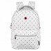Рюкзак для ноутбука Wenger Colleague 16", (білий з сердечками)