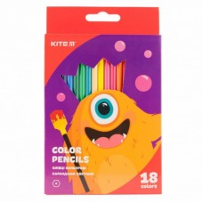Олівці кольорові Kite Jolliers 18 кольорів (K19-052-5) Олівці кольорові Kite Jolliers 18 кольорів (K19-052-5)