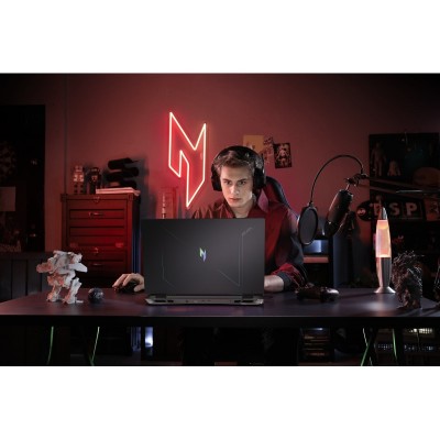 Ноутбук Acer Nitro 17 AN17-71 17.3" FHD IPS, Intel i7-13700HX, 16GB, F1TB, NVD4050-6, Lin, чорний