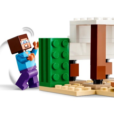 Конструктор LEGO Minecraft Експедиція Стіва в пустелю