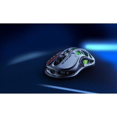 Миша GravaStar Mercury M1 Pro, magnesium alloy body, BT/WL/USB-A, RGB, Gunmetal Gray