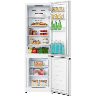 Холодильник з нижн. мороз. камерою Gorenje, 180х55х56см, 2 двері, 188(67)л, А++, NoFrost Plus, Зона св-ті, Білий