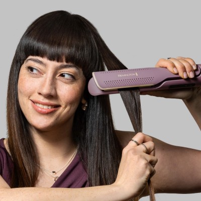 Стайлер Remington AIRvive, 135Вт, темп.режимов-2, 140-190°C, термо килимок, кераміка, рожево- золотий Стайлер Remington AIRvive, 135Вт, темп.режимов-2, 140-190°C, термо килимок, кераміка, рожево- золотий