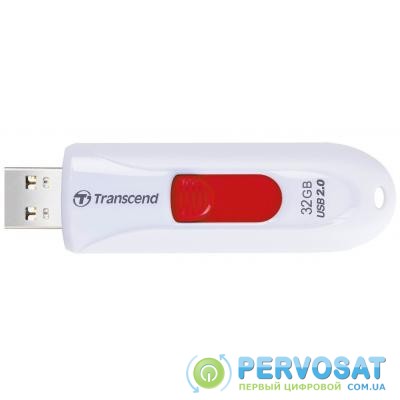 USB флеш накопитель Transcend 32GB JetFlash 590 White USB 2.0 (TS32GJF590W)