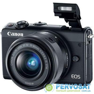 Цифровой фотоаппарат Canon EOS M100 + 15-45 IS STM Black (2209C048)