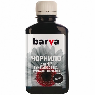 Чернила Barva HP 305 180 мл Black Pigmented (H305-778)