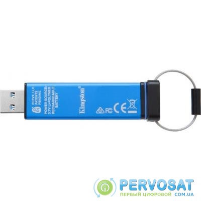 USB флеш накопитель Kingston 32GB DT 2000 Metal Security USB 3.0 (DT2000/32GB)