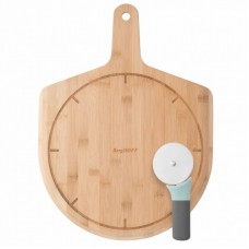 Кухонний ніж BergHOFF Leo для піци + дошка (3950260) Кухонний ніж BergHOFF Leo для піци + дошка (3950260)