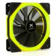 Кулер до корпусу Vinga LED fan-02 yellow Кулер до корпусу Vinga LED fan-02 yellow