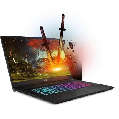 Ноутбук MSI Katana 17.3&quot; FHD, Intel i7-12650H, 16GB, F1TB, NVD4050-6, DOS, чорний