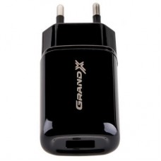 Зарядний пристрій Grand-X 5V 2,1A USB Black (CH-15B) Зарядний пристрій Grand-X 5V 2,1A USB Black (CH-15B)