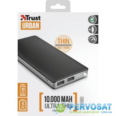 Батарея универсальная Remax Primo Thin 10000 mAh Black (22577_TRUST)