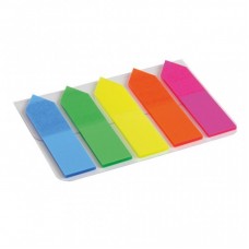 Стікер-закладка Axent Plastic bookmarks 5х12х50mm, 125шт, arrows, neon colors mix (2440-02-А) Стікер-закладка Axent Plastic bookmarks 5х12х50mm, 125шт, arrows, neon colors mix (2440-02-А)