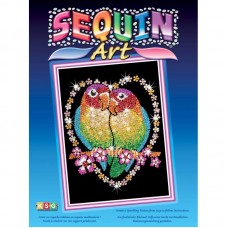 Набір для творчості Sequin Art Blue Папуги Нерозлучники 25*34см Набір для творчості Sequin Art Blue Папуги Нерозлучники 25*34см
