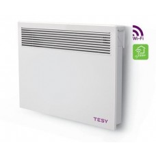 Конвектор TESY CN 051 150 EI CLOUD W, 18м2, 1500Вт, ел. упр-ння, закр. нагрів. елемент, Wi-Fi, програматор, без ніжок, білий