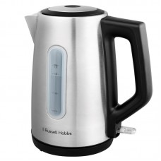 Електрочайник Russell Hobbs Heaton, 1.7л, нержавіюча сталь, сріблясто-чорний Електрочайник Russell Hobbs Heaton, 1.7л, нержавіюча сталь, сріблясто-чорний