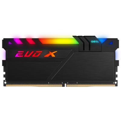 Модуль памяти для компьютера DDR4 16GB 3200 MHz EVO X II Black GEIL (GEXSB416GB3200C16BSC)