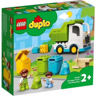 Конструктор LEGO DUPLO Сміттєвоз та сміттєпереробка 10945