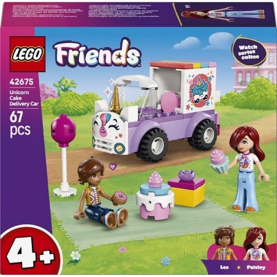 Конструктор LEGO Friends Автомобіль для доставки тортів з єдинорогами