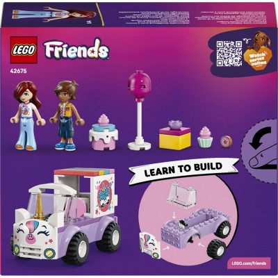 Конструктор LEGO Friends Автомобіль для доставки тортів з єдинорогами