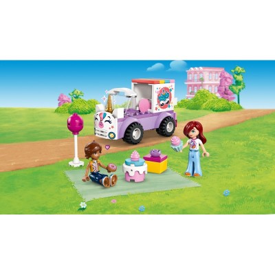 Конструктор LEGO Friends Автомобіль для доставки тортів з єдинорогами