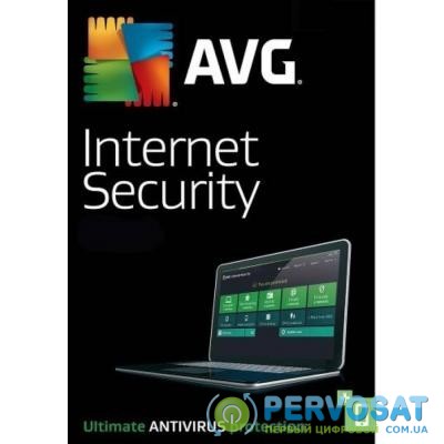 Антивирус AVG Internet Security 3 computers 1 year (AVG-IS-3-1Y)