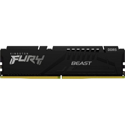 Пам'ять ПК Kingston DDR5 8GB 6000 FURY Beast Black