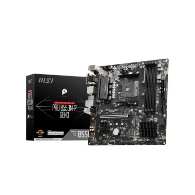 Материнcька плата MSI PRO B550M-P GEN3 sAM4 B550 4xDDR4 HDMI DVI DSub mATX