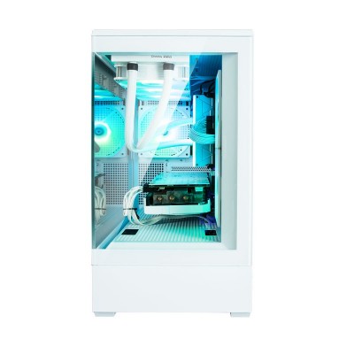 Корпус Zalman P30 без БЖ, 1xUSB3.0, 1xUSB Type-C, 3x120мм ARGB, VGA 420мм, LCS ready, TG Front/Side Panel, mATX, білий