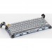 Клавіатура механічна GravaStar Mercury K1 Pro 80keys, GravaStar x Kailh Speedy Mint, EN/UKR, BT/WL/USB, сірий