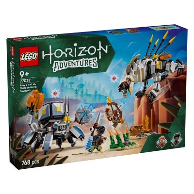 Конструктор LEGO Horizon Aloy і Varl проти Shell-Walker і Sawtooth