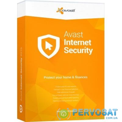 Антивирус Avast Internet Security 3 ПК 1 год (новая лицензия) (AVAST-IS-8-B-1Y-3P)