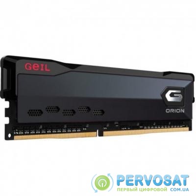 Модуль памяти для компьютера DDR4 16GB 2666 Orion Black GEIL (GOG416GB2666C19SC)