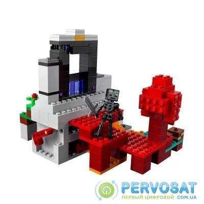 Конструктор LEGO Minecraft Зруйнований портал 21172