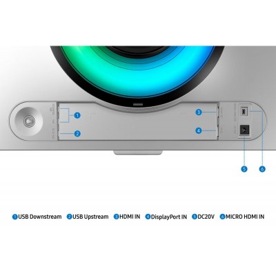 Монітор Samsung 48.7&quot;Odyssey OLED G9 G93SC HDMI, DP, USB, MM, OLED, 5120x1440, 32:9, 240Hz, 0.3ms, CURVED