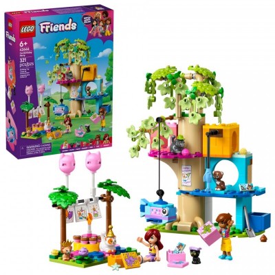 Конструктор LEGO Friends День народження кота і будинок на дереві
