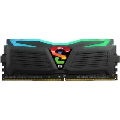 Модуль памяти для компьютера DDR4 16GB (2x8GB) 2666 MHz Super Luce RGB GEIL (GLS416GB2666C16ADC)